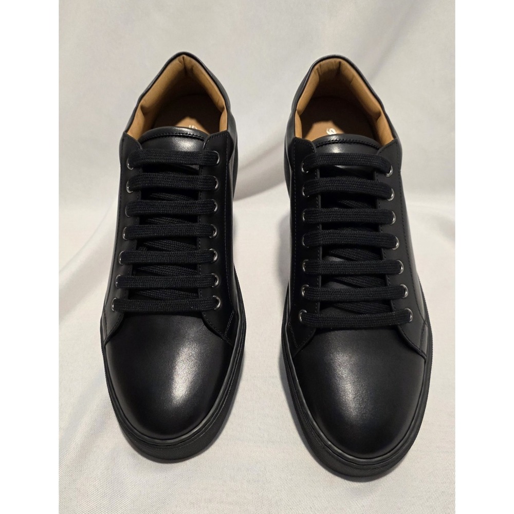Ralph Lauren Purple Label 801859471001 Men's Black Severn X Sneakers. Size 9D